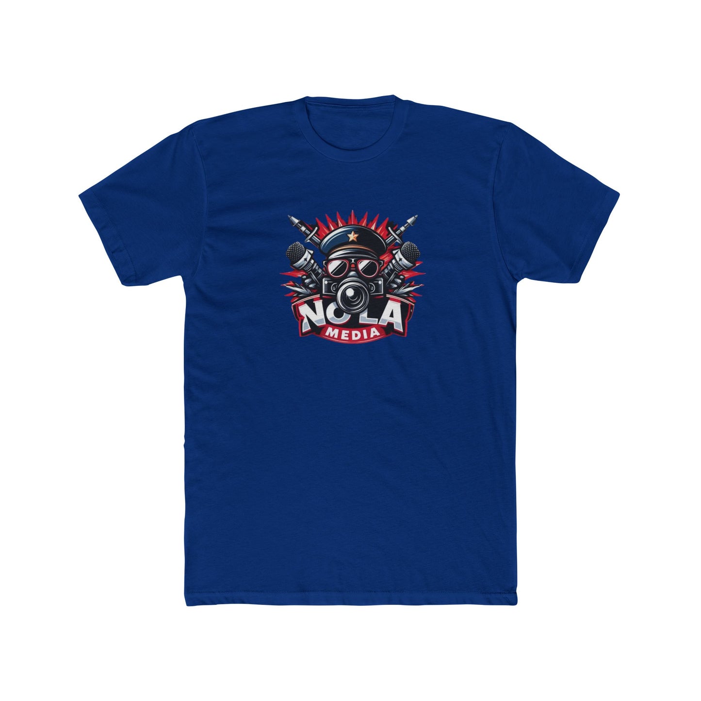 Nola Media Cotton Crew Tee