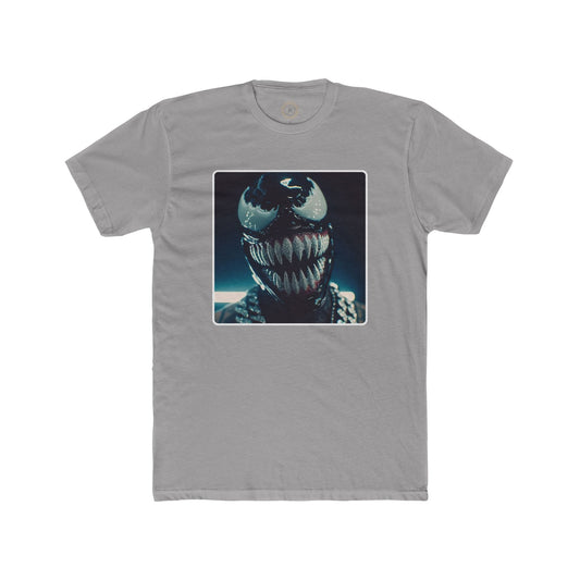 Superhero Gillz Smile Cotton Crew Tee, Funny Graphic Tee, Gift for Comic Fans