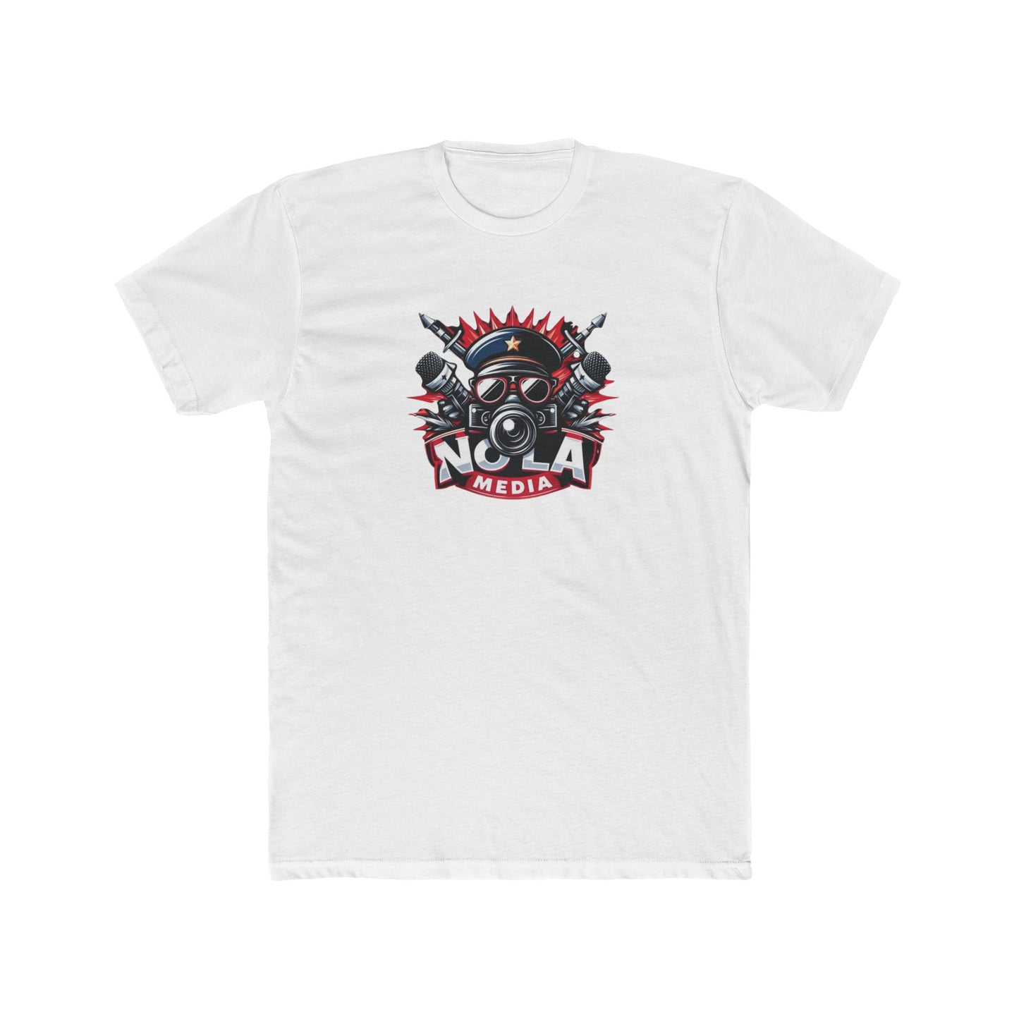 Nola Media Cotton Crew Tee