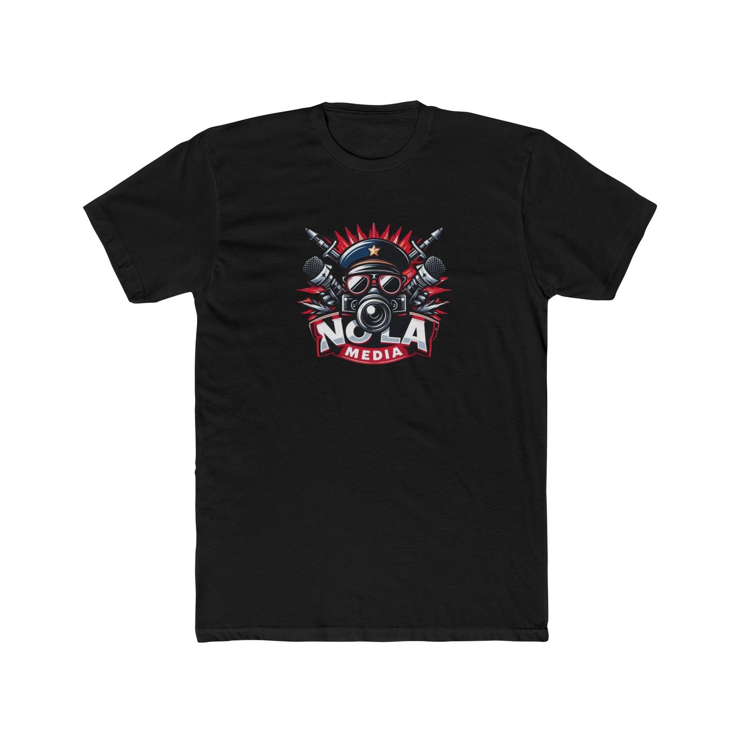 Nola Media Cotton Crew Tee