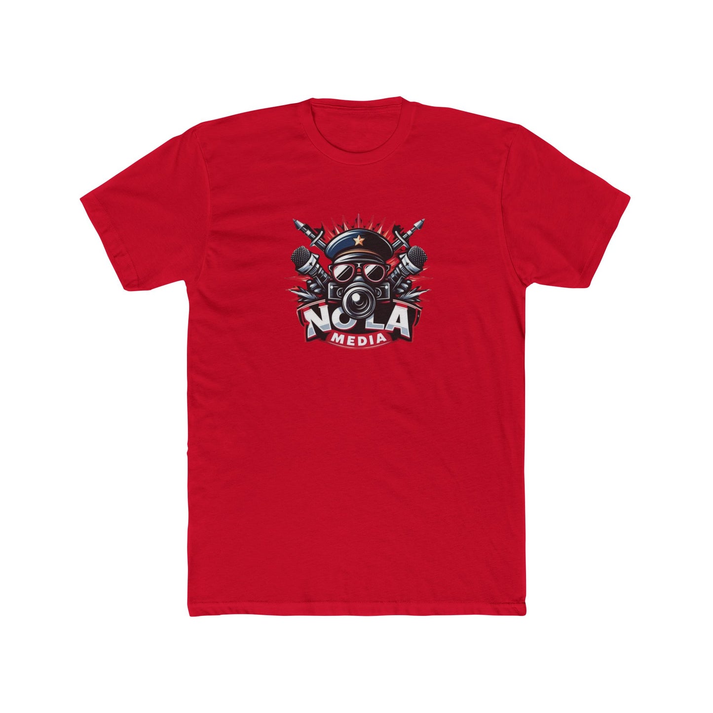 Nola Media Cotton Crew Tee