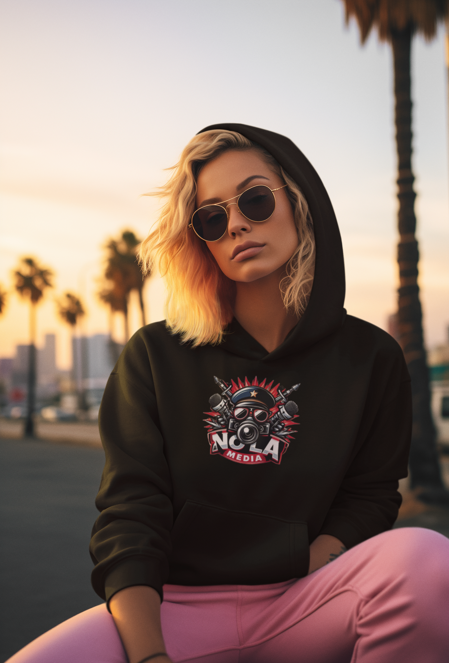 Nola Media™ Hooded Sweatshirt