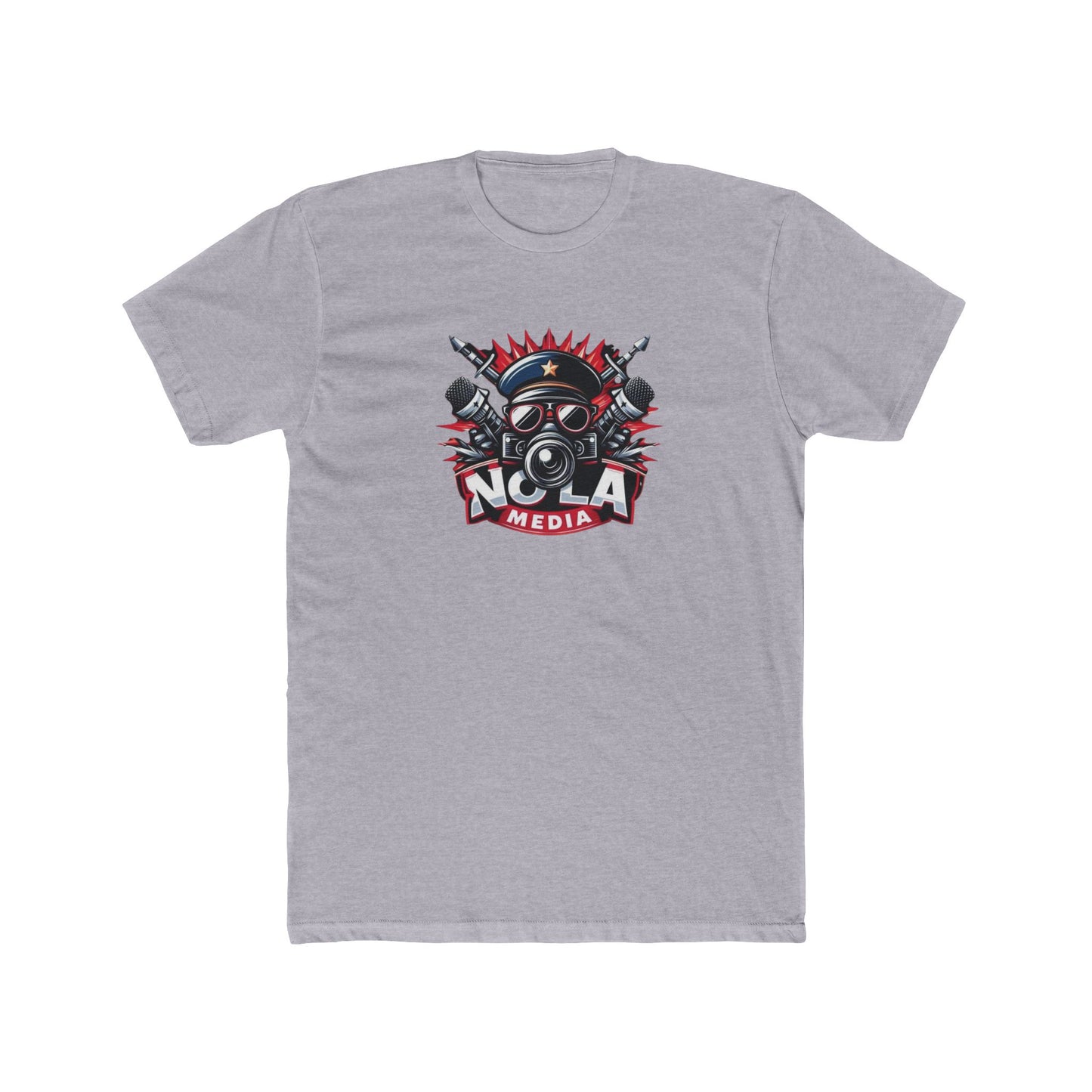 Nola Media Cotton Crew Tee