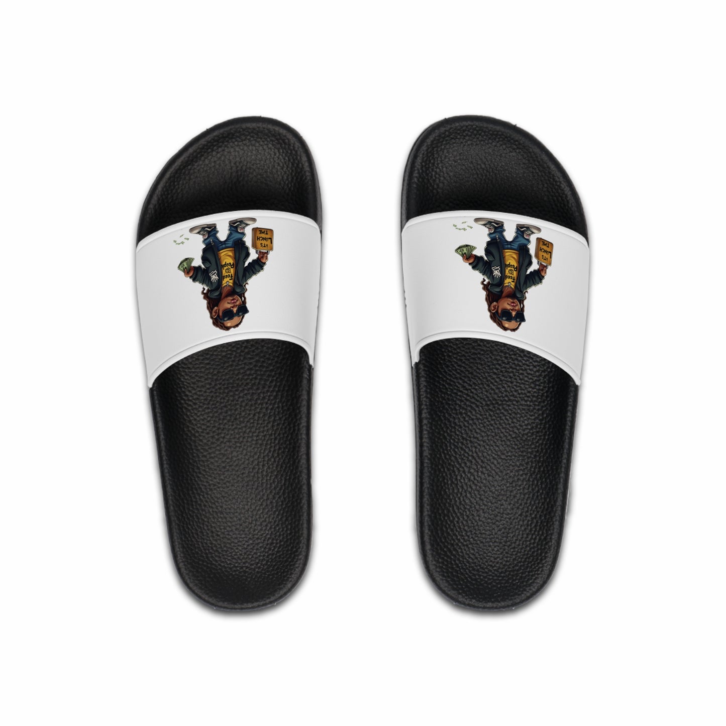 Feed Da People Slide Sandals