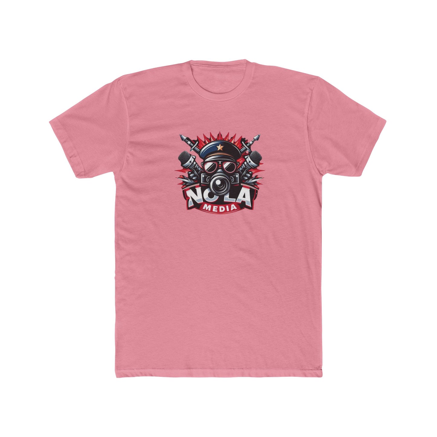Nola Media Cotton Crew Tee