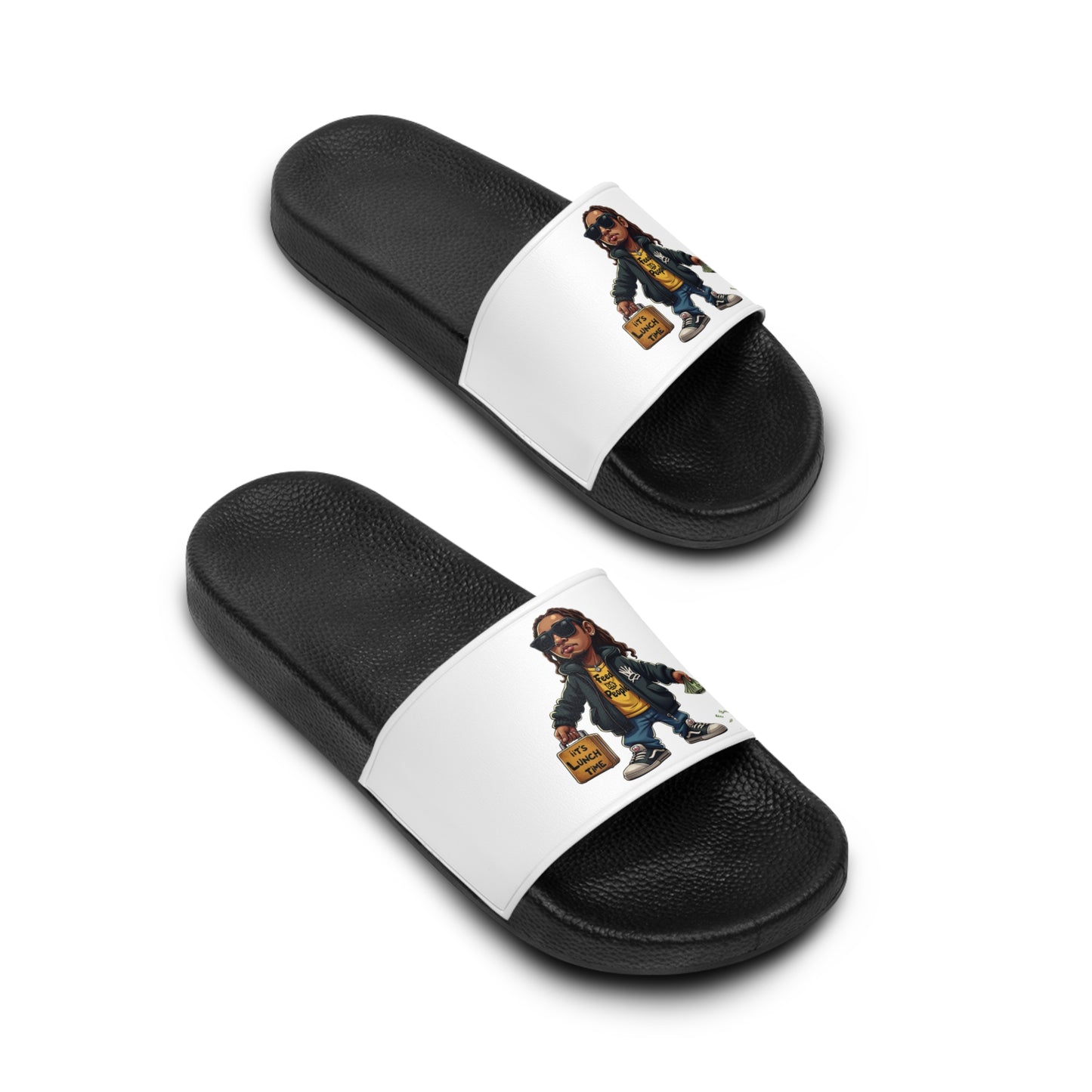 Feed Da People Slide Sandals