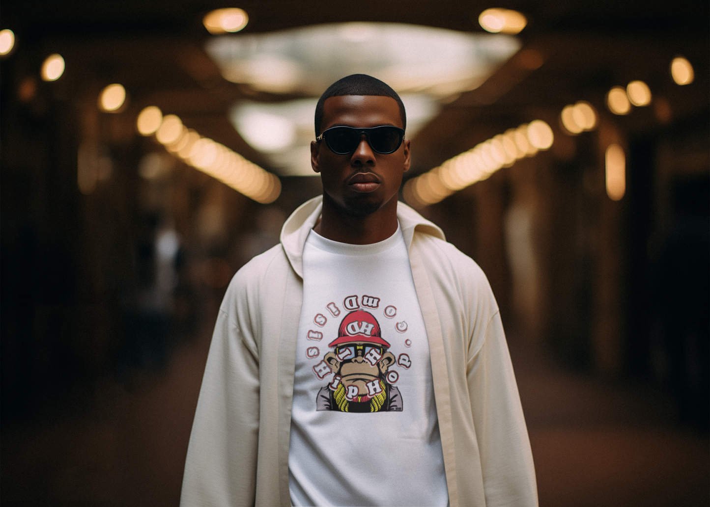 DIHH APE Men's Cotton Crew Tee