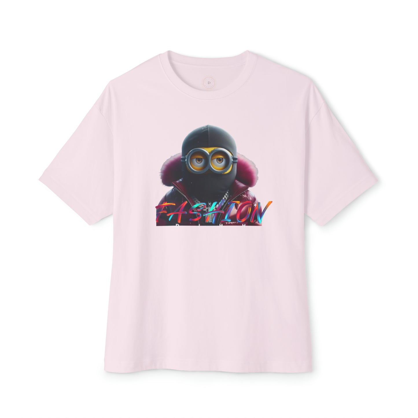 Gangsta Minion Unisex Oversized Boxy Tee