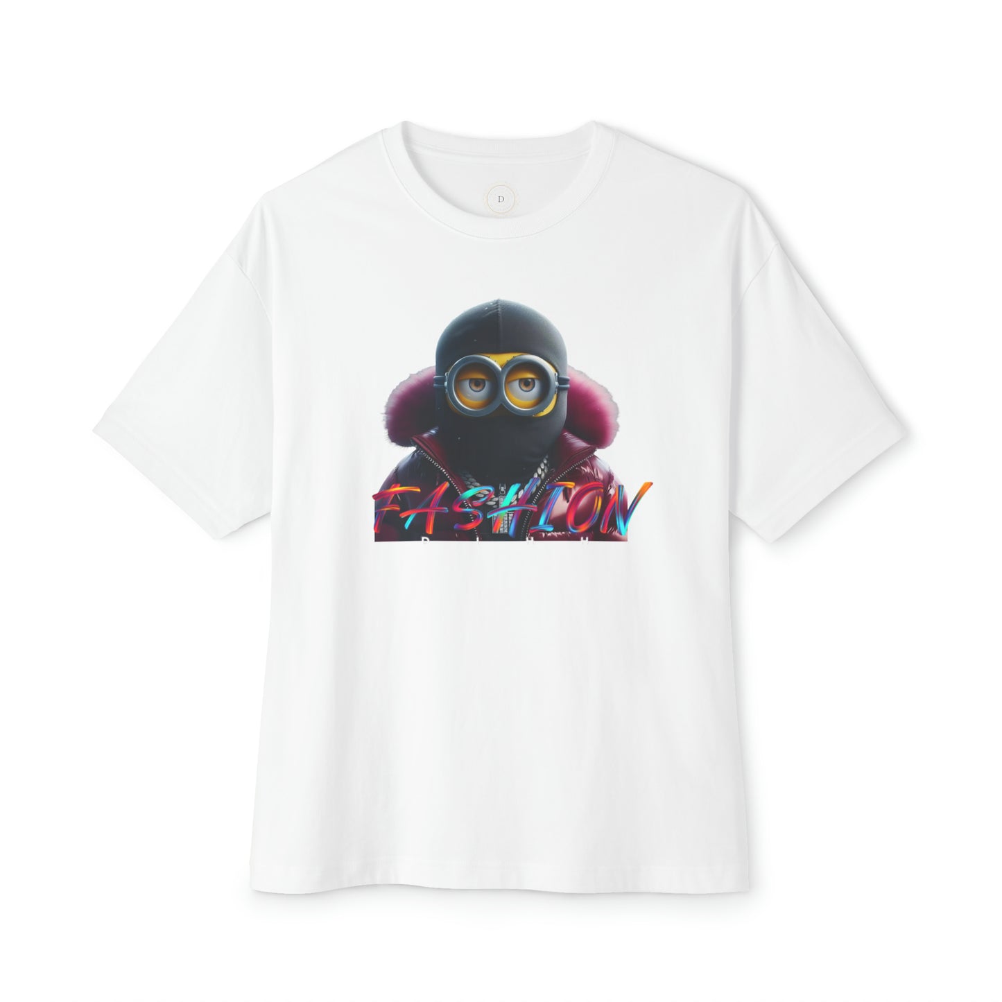 Gangsta Minion Unisex Oversized Boxy Tee