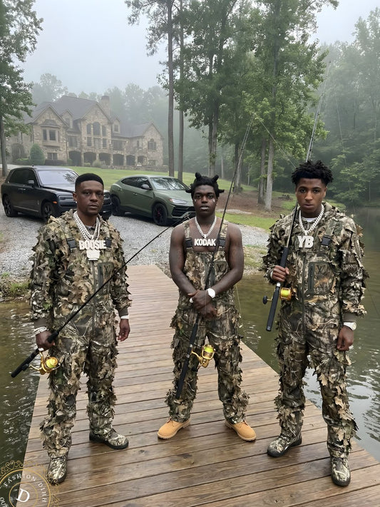 Southern Boyz Photo Hoodie - Soldiers Group Print